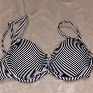 Stripped Bikini Top